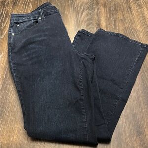 🔴🔴 ZANA DI DARK BLUE DENIM BOOTCUT JEANS SIZE 16